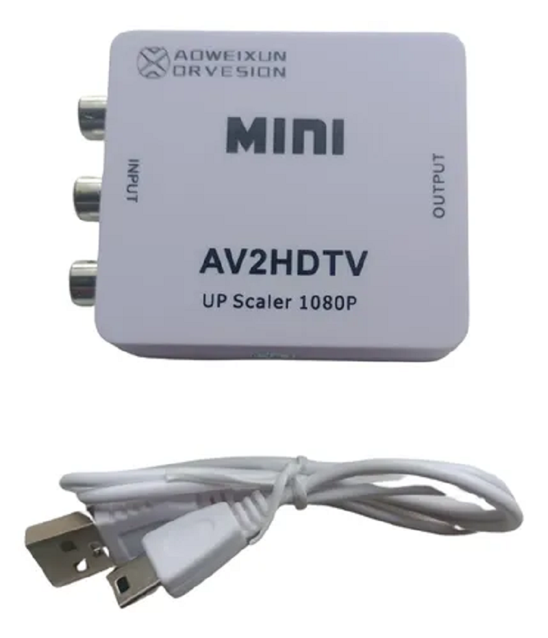 Convertidor Adaptador Portátil Rca A Hdm